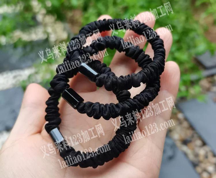 小肠圈（布圈），翻条，皮筋打头粘扣