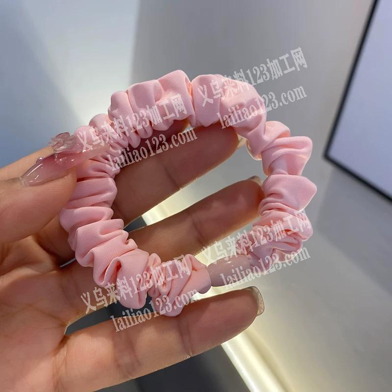 小肠圈（布圈），翻条，皮筋打头粘扣