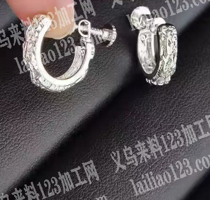如图铜弹簧耳扣订单，寻找工厂，请联系详谈