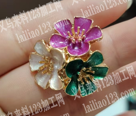 花朵上面滴油画油外发加工，寻找滴油的加工