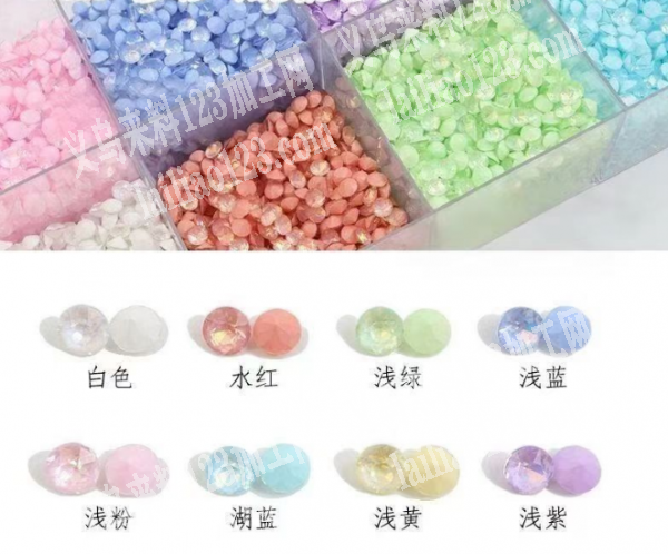 配件装盒子里，手工活外发，如图，包装的手