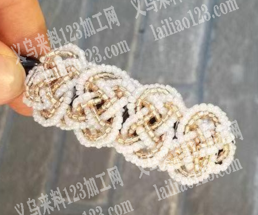 大量手工串珠订单，附图片，必须专业会做的