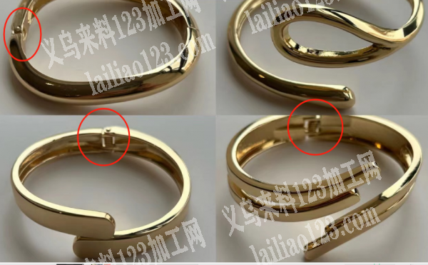 合金手镯上弹簧的手工活外发。寻找上弹簧的