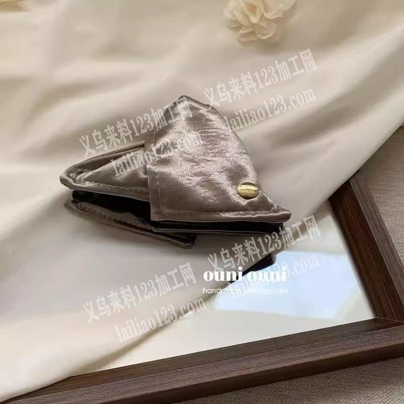 厂家电商寻找如图布艺头饰的抓夹工厂，请联