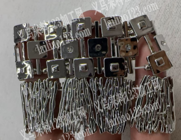 合金手镯配件订单，如图，寻找压铸的工厂。