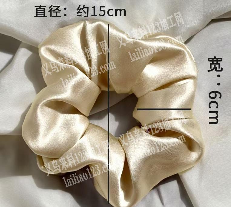 大量布艺发圈订单，如图，普通发圈外发要求