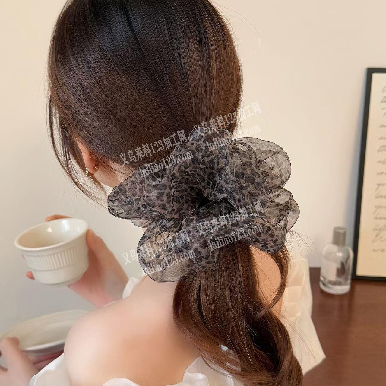 如图雪纺的发圈订单，。寻找本地专业做这个