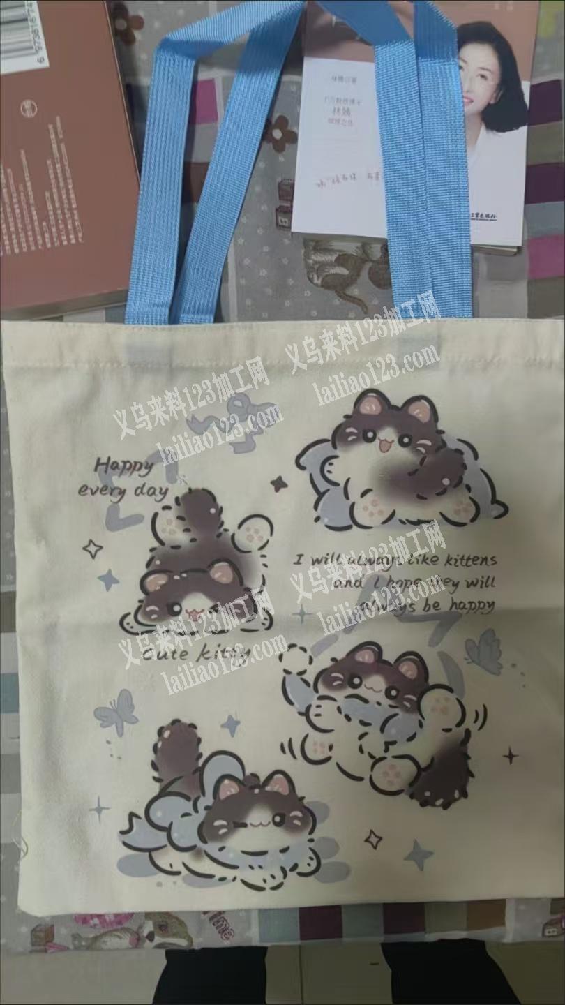 帆布袋订单，如图，寻找专业做这个帆布袋的