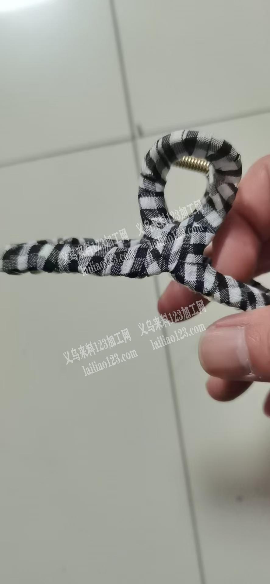 如图手工活外发，老板委托寻找：，布条绕抓