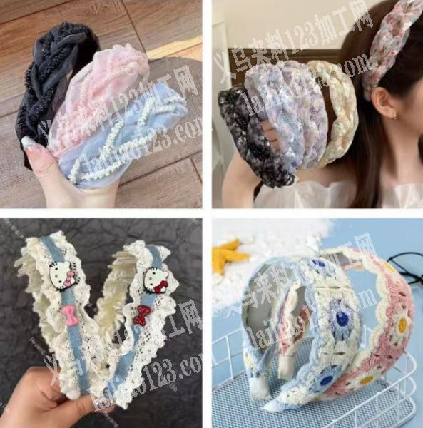 大量布艺的发箍订单，寻找源头工厂，请联系