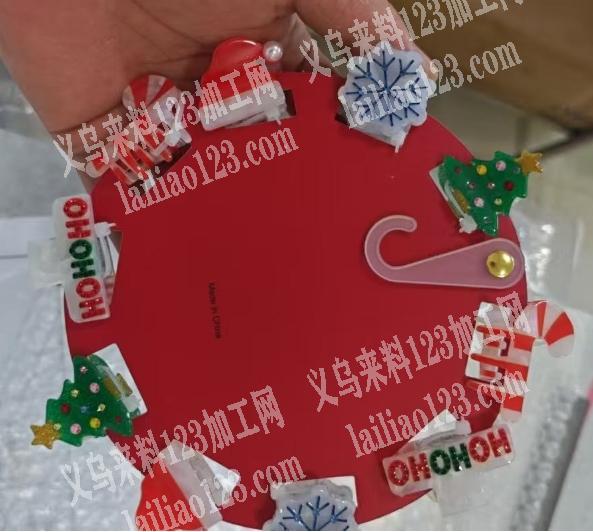 圣诞用品的手工活《上扎带+包装的手工活》