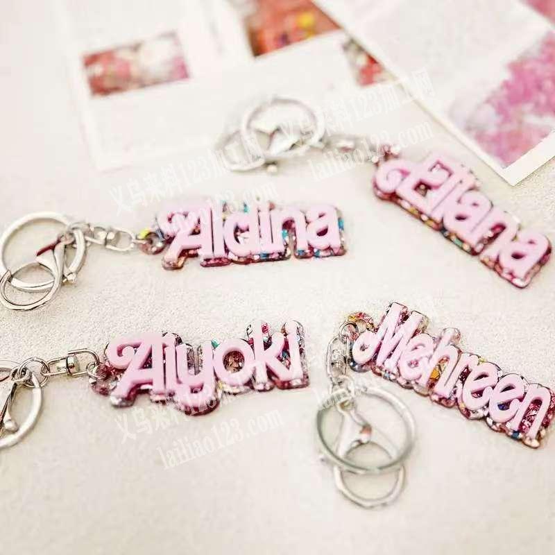 创意英文扣钥匙扣订单，寻找成品工厂定制，