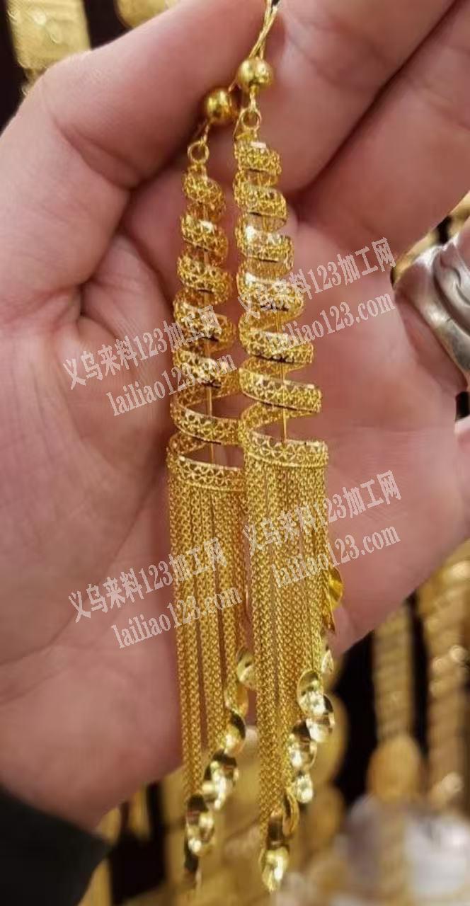 多款流苏耳环成品订单，如图，寻找耳环工厂