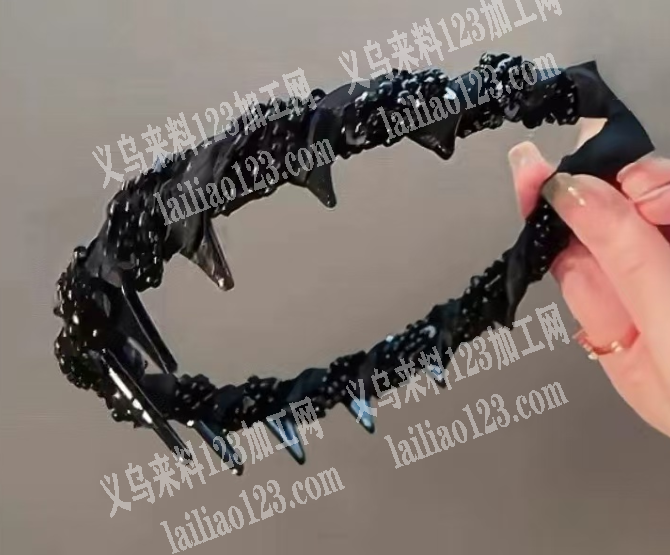 20万每月订单，如图发箍头套，寻加工厂代