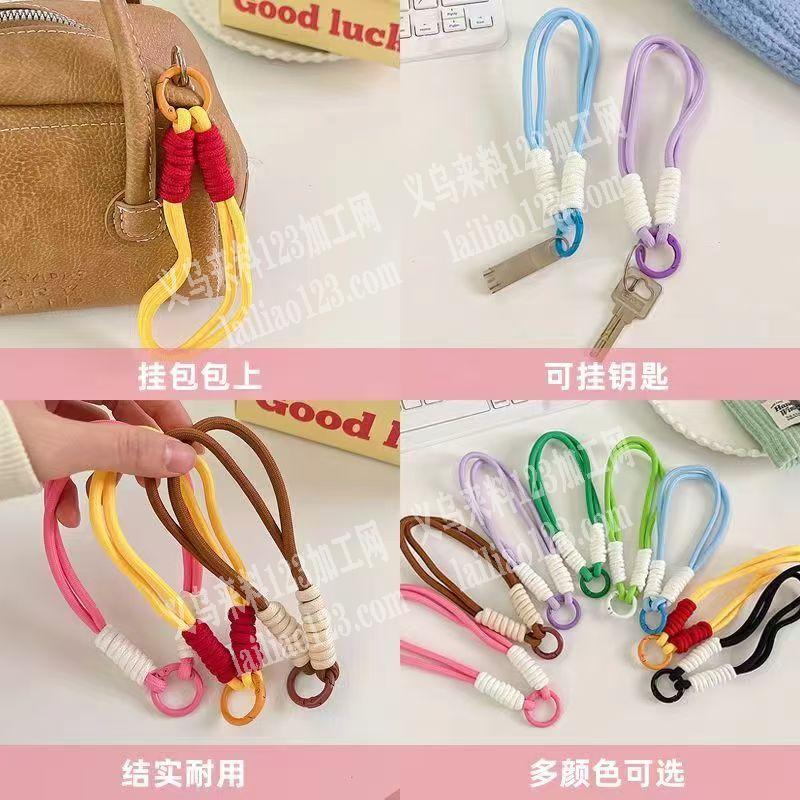 大量挂绳编织打结的手工活外发，如图，寻找