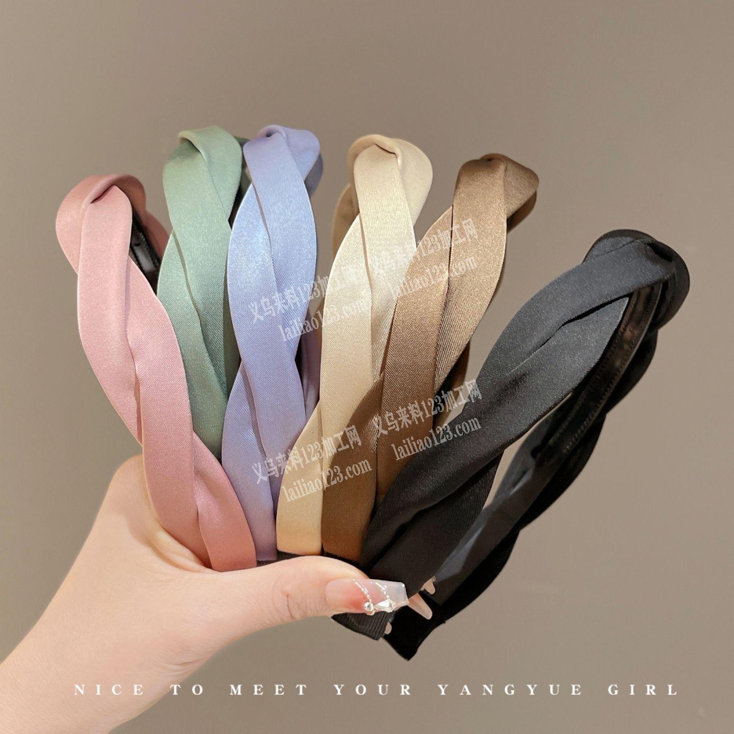 这种布艺发箍订单，寻找源头工厂，请联系详