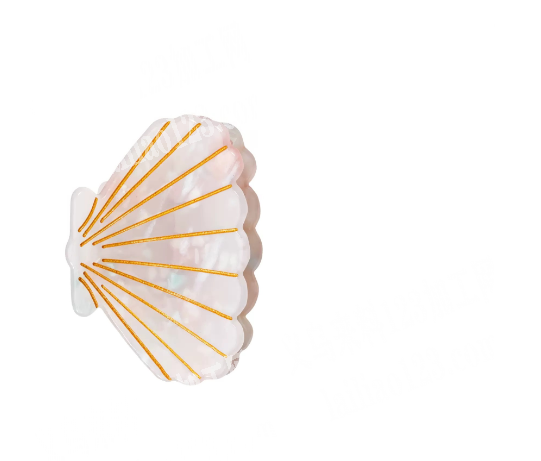 贝壳款式的抓夹发夹订单，寻找厂家，请联系