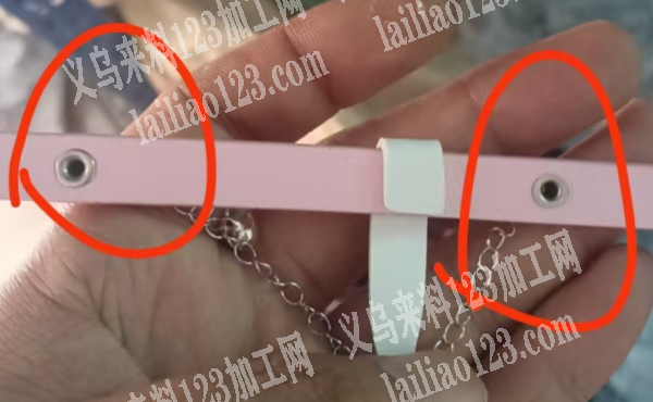 打扣外发加工，如图，