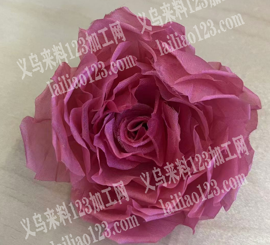 需要包工包料，手工花朵成品订单。，如图，