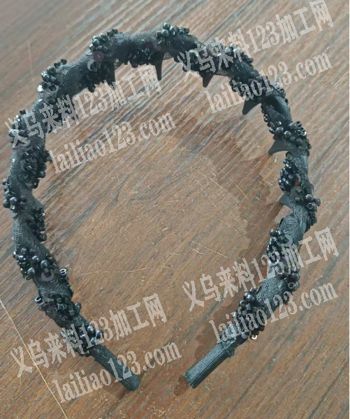 发箍缠绕的手工活外发，如图，帮我找一下这