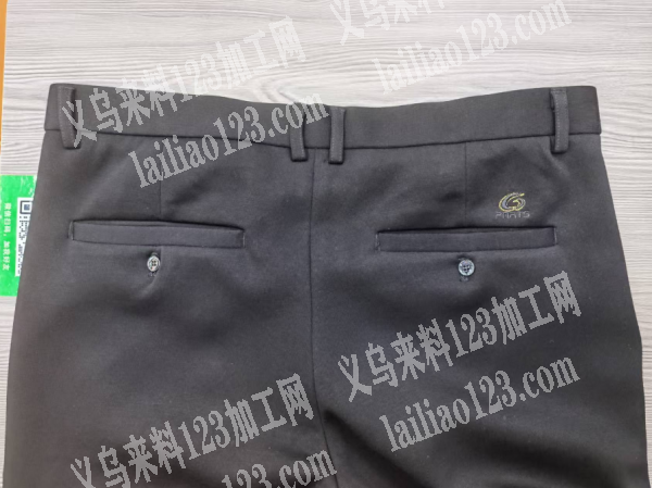 商贸城长期有休闲裤订单外发加工。如图这个
