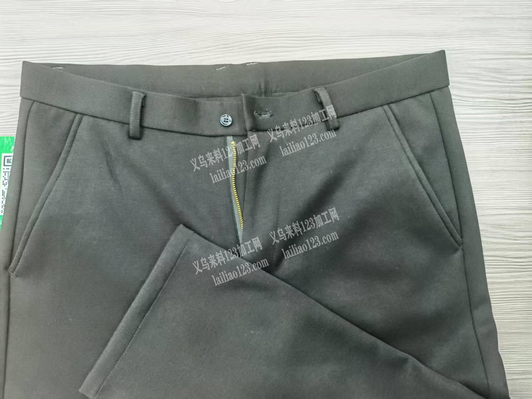 商贸城长期有休闲裤订单外发加工。如图这个