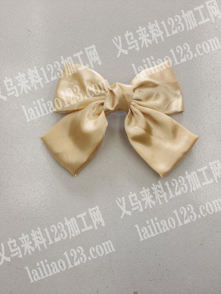 本饰品加工厂承接 绕线蝴蝶结 绕头箍 绕毛夹子等手工活 有需