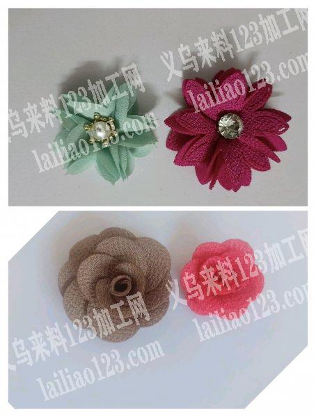 本饰品加工厂承接绕线蝴蝶结绕头箍绕毛夹子