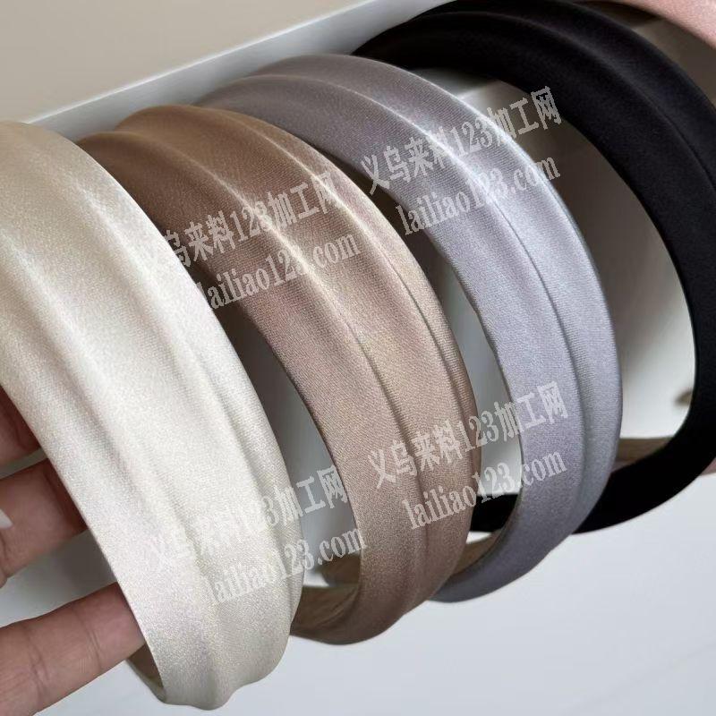 高级绸缎布艺发箍订单，如图。寻找专业做这