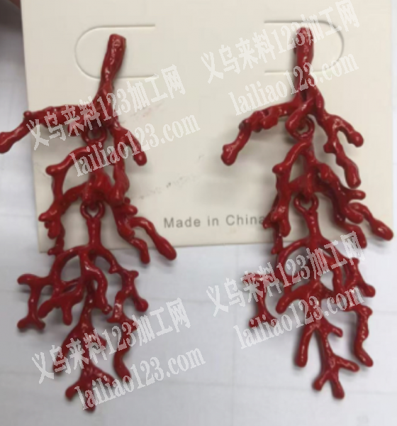 如图爆款耳环订单，寻找源头工厂，请联系详