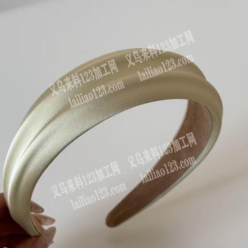高级绸缎布艺发箍订单。如图。寻找专业做这