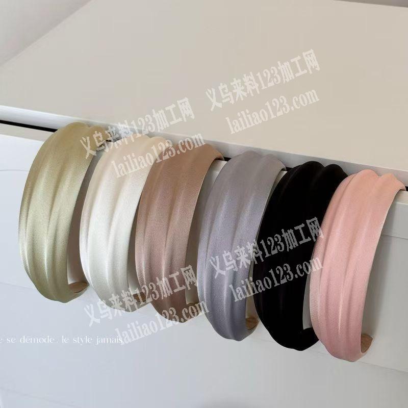 高级绸缎布艺发箍订单。如图。寻找专业做这