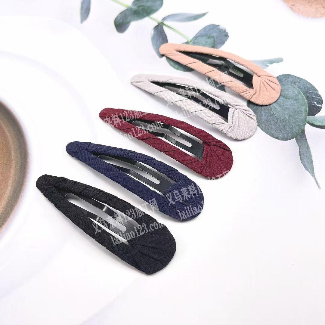 外贸BB夹子绕布条的手工活外发，量大，寻