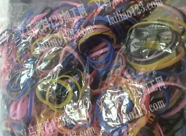 大量一次性皮筋订单，如图，寻找厂家，有意