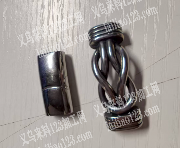 不锈钢手链订单，如图，寻找配件，采购如图