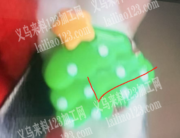 树脂配件订单，如图，圣诞树配件，这个1.