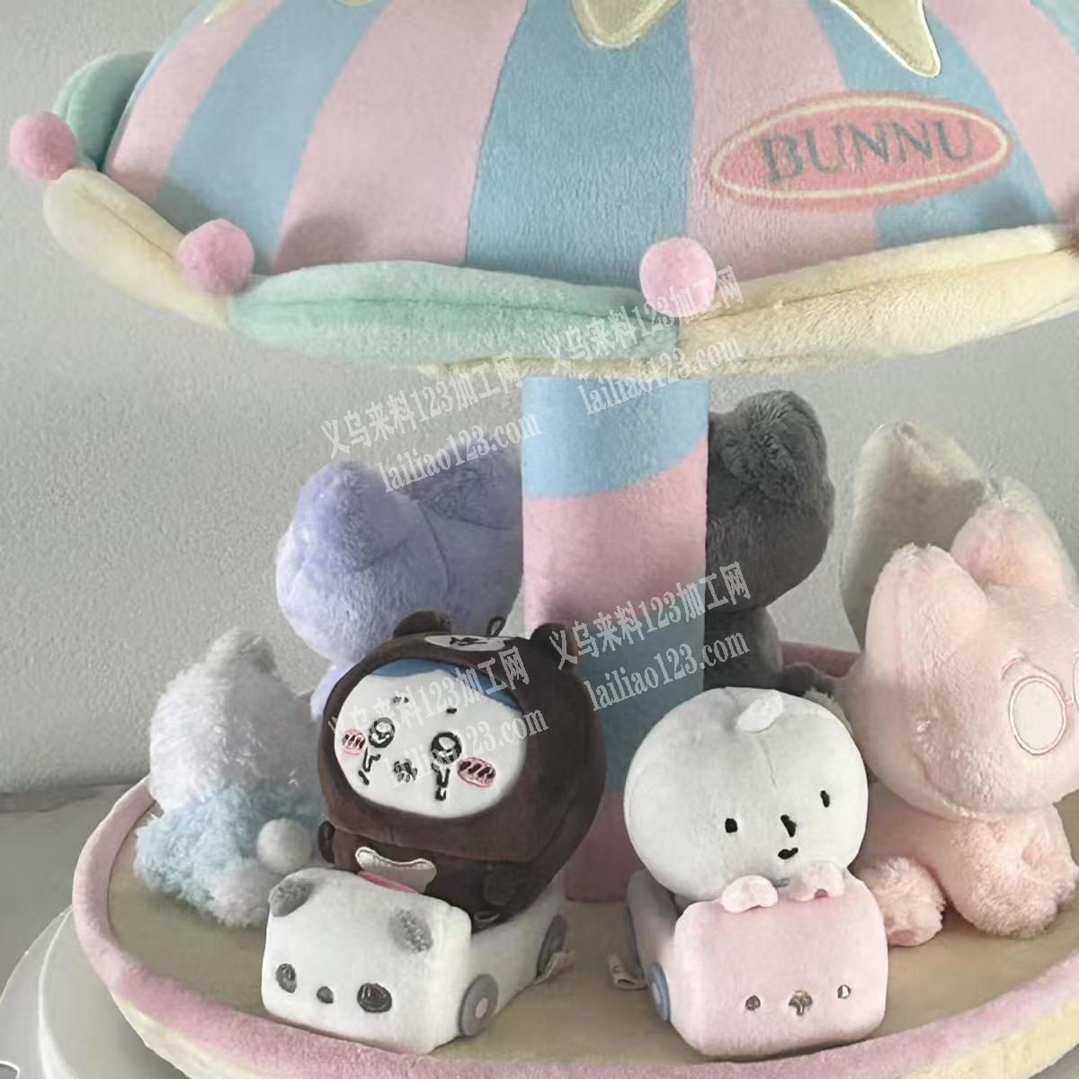 毛绒娃娃旋转屋订单，如图，寻找专业做这个