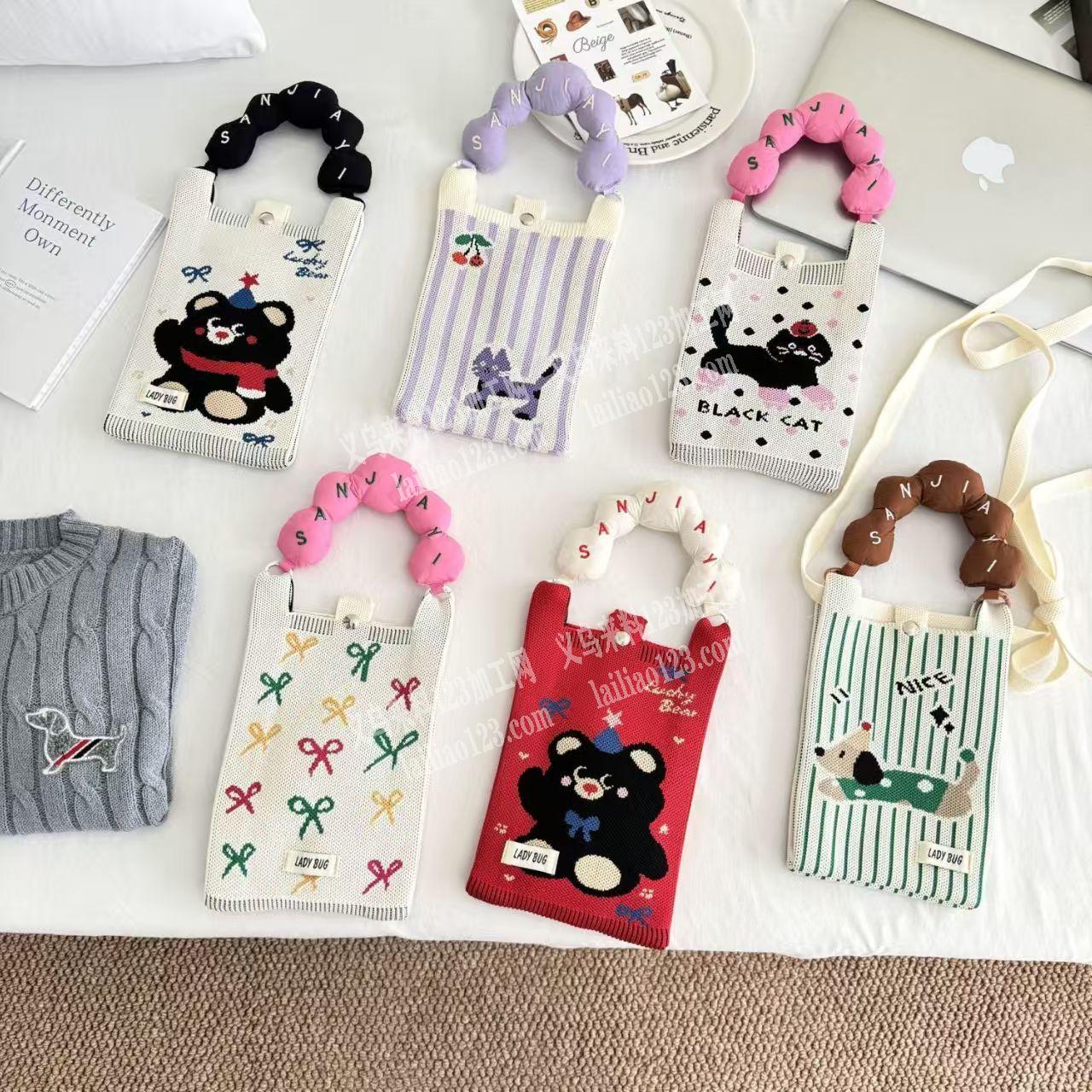 包包订单，公司有迷你针织夏季手提包订单，