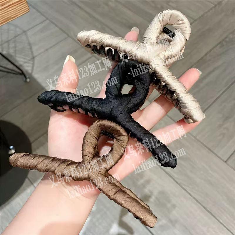 布条手工缠绕的抓夹成品订单，如图，寻找专