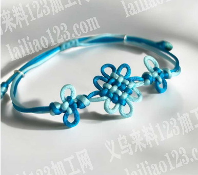 寻找专业做手链编织打结的，如图，手工编织