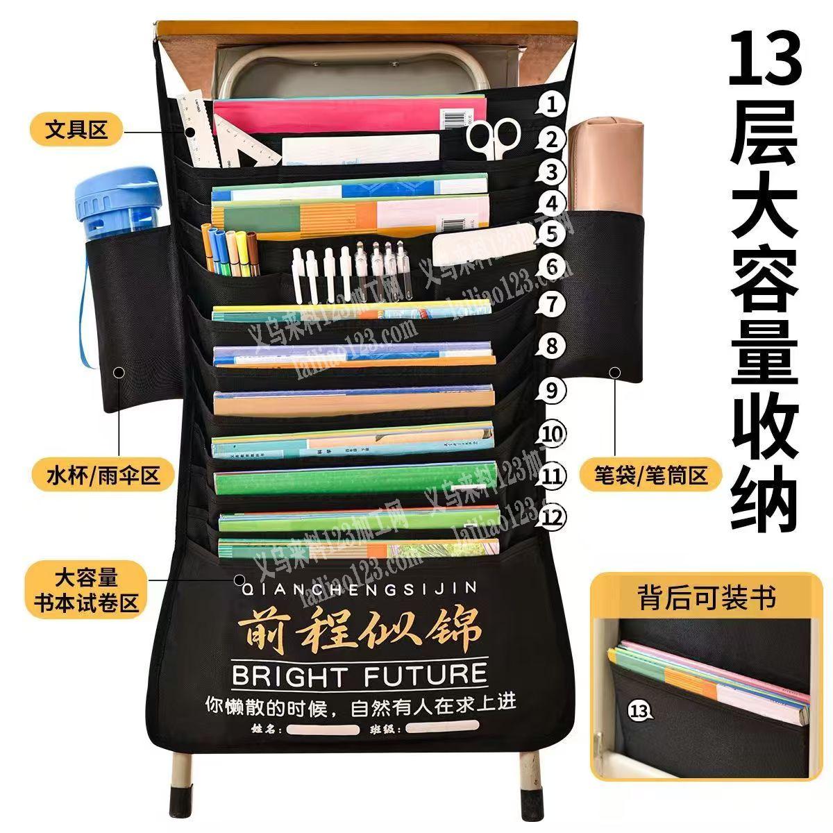 书桌挂袋，收纳袋订单，如图，寻找箱包工厂