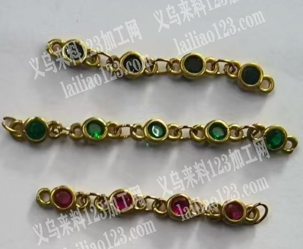 饰品配件订单，寻找厂家，如图锆石配件，请