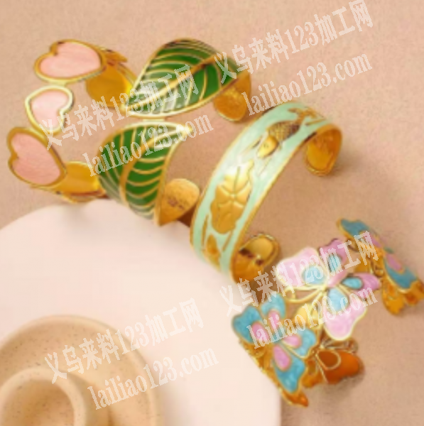 手镯订单，外发画油加工，饰品画油外发加工