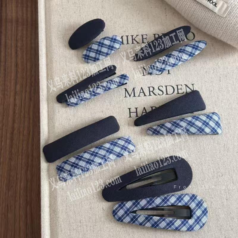 5万包布发夹订单，如图，纯加工或者成品都