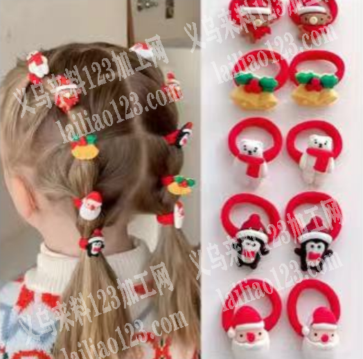 大量布艺圣诞饰品订单《款式多，杂，越好》