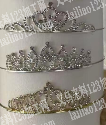 合金头箍皇冠压铸订单，合金的，寻找压铸的