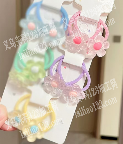 采购树脂小花和各类树脂配件，如图，有订单