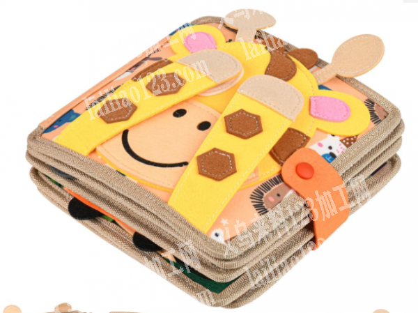 如图益智玩具毛毡布书订单，寻找成品工厂合