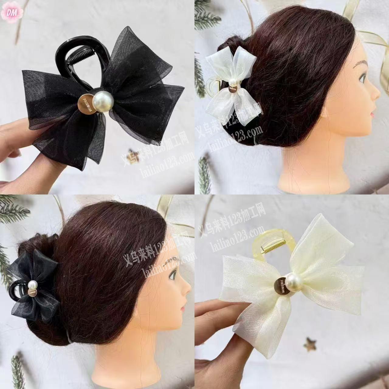 这个蝴蝶结抓夹饰品订单，寻找工厂，有订单