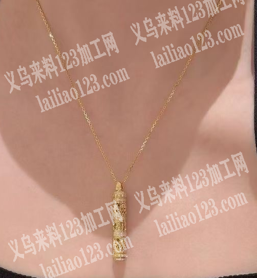 如图项链成品订单，寻找饰品工厂合作，请联